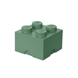 LEGO Tárolódoboz 2x2, homokzöld (5,6 literes)