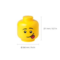 LEGO Tárolófej kollekció, bolondos