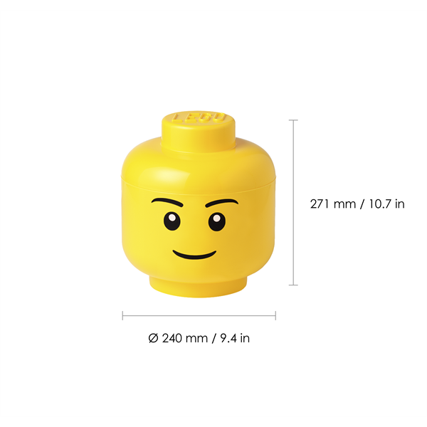 LEGO Tárolófej kollekció, fiú