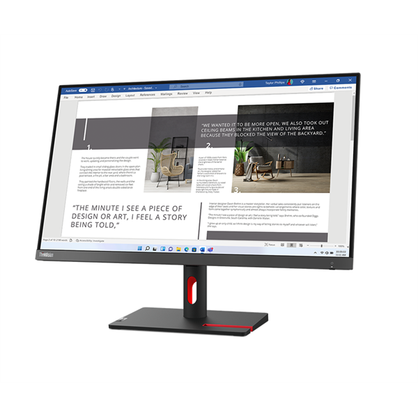 LENOVO 27" S27i-30 ThinkVision 63DFKAT4EU IPS monitor