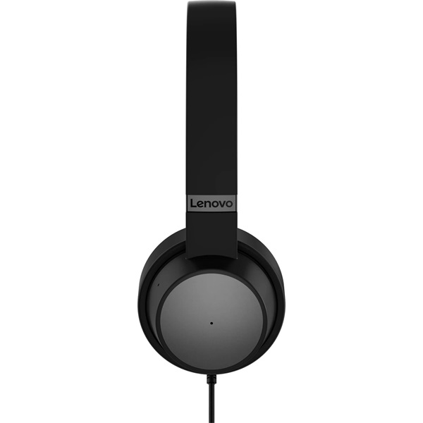 LENOVO Go Wired ANC (Thunder Black) fekete headset