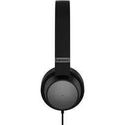 LENOVO Go Wired ANC (Thunder Black) fekete headset