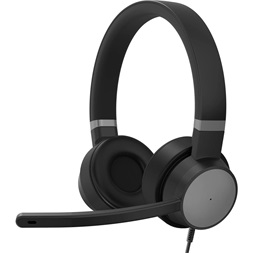 LENOVO Go Wired ANC (Thunder Black) fekete headset