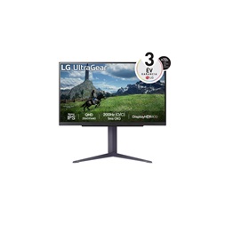 LG 27" 27GS85Q-B QHD LED IPS 180Hz LED gamer monitor