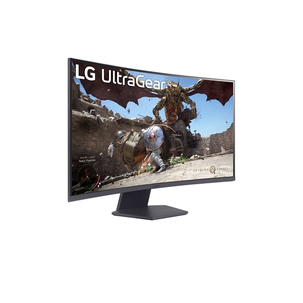 LG 32" 32GS60QC-B QHD VA 180Hz HDMI/DP ívelt gamer monitor