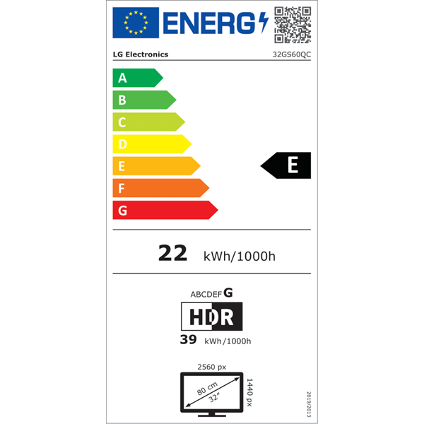 LG 32" 32GS60QC-B QHD VA 180Hz HDMI/DP ívelt gamer monitor