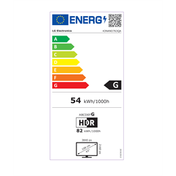 LG 43" 43NANO763QA 4K UHD NanoCell Smart LED TV