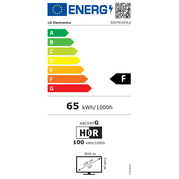 LG 50" 50UT91003LA 4K UHD HDR Smart TV