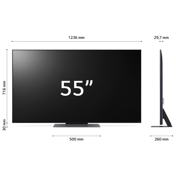 LG 55" 55QNED813RE 4K UHD QNED TV