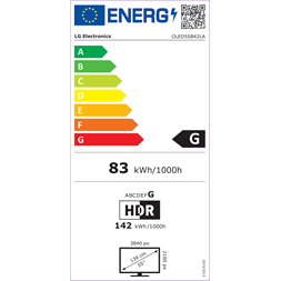 LG 55" OLED55B42LA 4K UHD Smart OLED TV