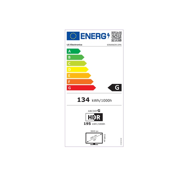 LG 65" 65NANO913PA 4K UHD NanoCell Smart LED TV