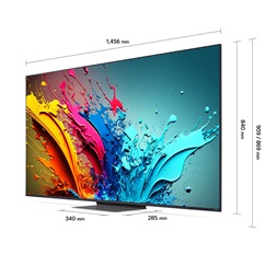 LG 65" 65QNED87T3B 4K UHD HDR Smart QNED TV