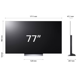 LG 77" OLED77C31LA 4K UHD OLED evo TV