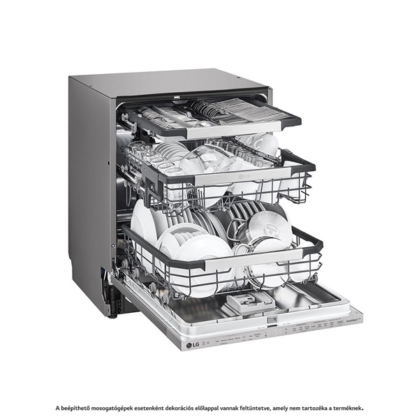 LG DB425TXS beépíthető 14 terítékes mosogatógép