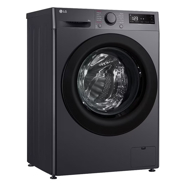 LG F2WR508SBM keskeny sötét inox 8 kg elöltöltős mosógép