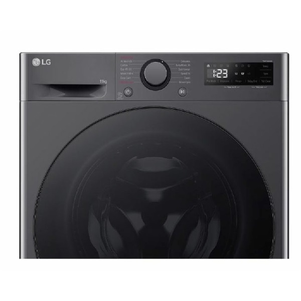 LG F4WR511S2M sötét inox 11 kg elöltöltős mosógép