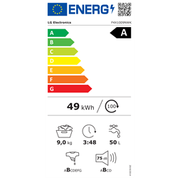 LG F4X1009NWK elöltöltős mosógép