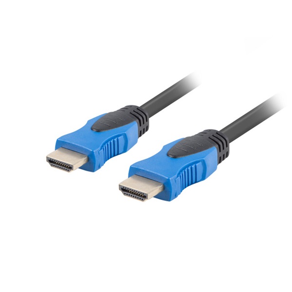 Lanberg 1,8m HDMI2.0 4K apa - apa fekete kábel