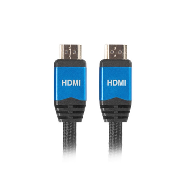 Lanberg 1,8m HDMI2.0 apa - apa fekete prémium kábel