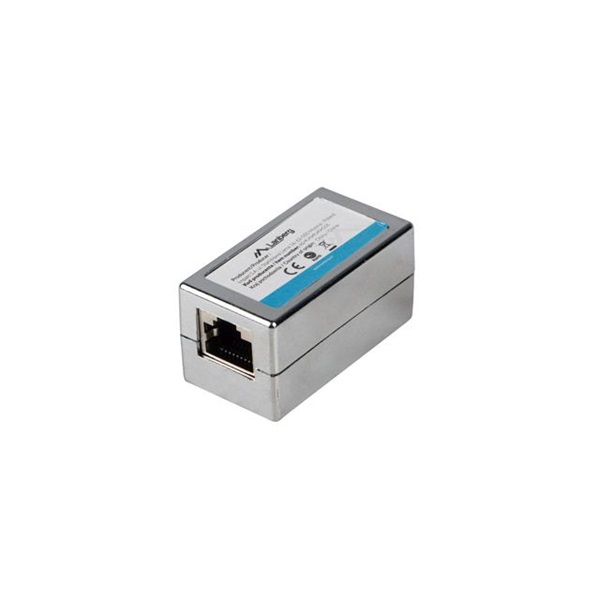 Lanberg AD-RJ45-RJ45-OS6 RJ45-RJ45 Cat6 FTP árnyékolt ezüst toldó