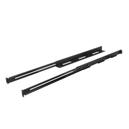 Lanberg AK-1902-B 1U 650x1090mm állítható fekete rack sín készlet