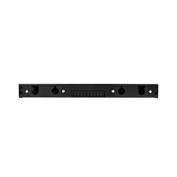 Lanberg FOP1-24SS-LDB 19" 1U 24xSC szimplex 24xLC duplex fekete optikai patch panel