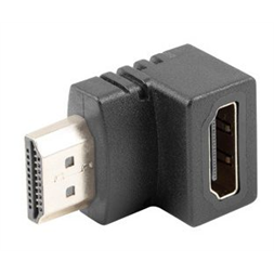 Lanberg HDMI(M) - HDMI(F) fekete adapter