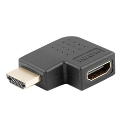 Lanberg HDMI(M) - HDMI(F) fekete adapter