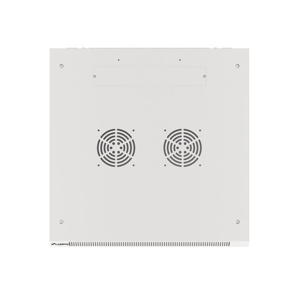 Lanberg WF01-6622-10S 19" 22U SZÉL:600 MÉLY:600 MAG:1085 lapraszerelt üvegajtós szürke fali rack szekrény