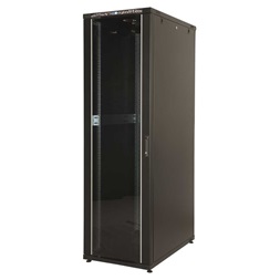 Lande LN-CK32U6060-BL CK 19" 32U 600x600 fekete álló rack szekrény