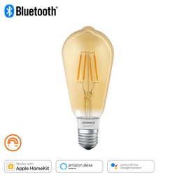 Ledvance Smart+ BT FIL edison fényforrás,DIM,6W 2700K E27 okostelefonnal,alkalmazással vezérelhető intelligens fényf.