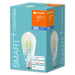 Ledvance Smart+ BT FIL edison fényforrás,DIM,6W 2700K E27 okostelefonnal,alkalmazással vezérelhető intelligens fényf.