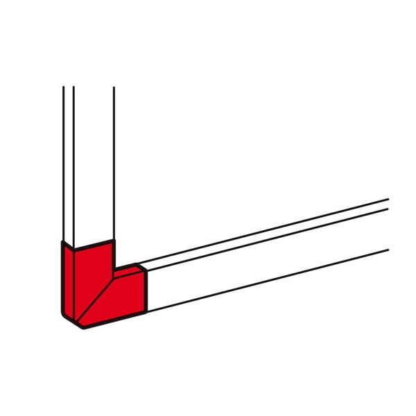 Legrand 010767 DLP 80x35/50 mm-es csatornához kanyarelem