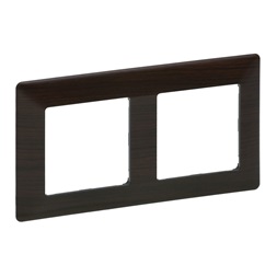 Legrand 754172 Valena Life wenge dekor kettős keret