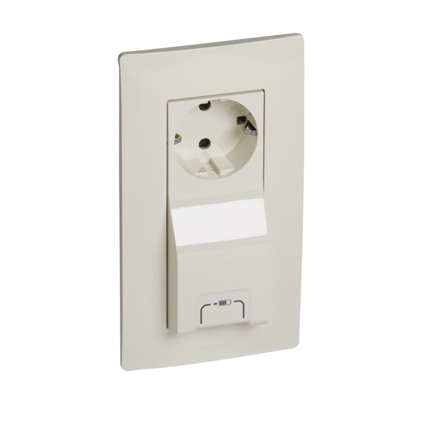 Legrand 764630 Niloé bézs 2P+F / USB kombinált csatlakozóaljzat