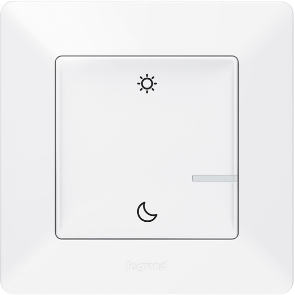 Legrand 752189 Valena Life Netatmo fehér intelligens Vezeték nélküli szcenárió kapcsoló Ébredés/Alvás funkcióval