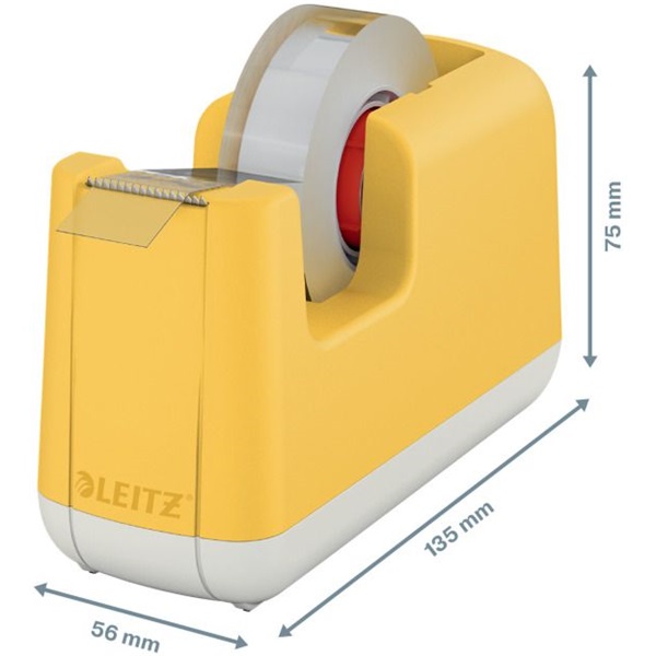 Leitz COSY meleg sárga ragasztószalag-adagoló