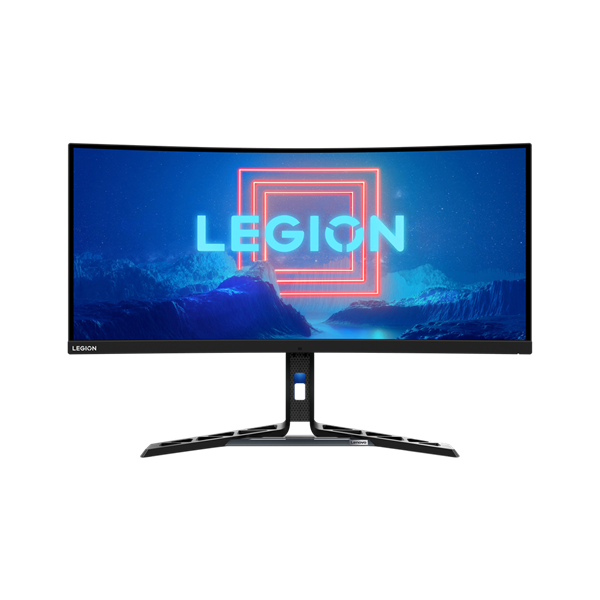 Lenovo 34" Legion Y34wz-30 UWQHD VA 165Hz HDMI/USB/USB-C/DP/RJ45 ívelt gamer monitor