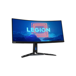 Lenovo 34" Legion Y34wz-30 UWQHD VA 165Hz HDMI/USB/USB-C/DP/RJ45 ívelt gamer monitor