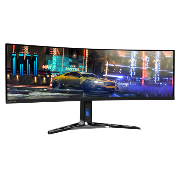 Lenovo 44,5" Legion R45w-30 DQHD VA 165Hz HDMI/USB/USB-C/DP/RJ45 ívelt gamer monitor