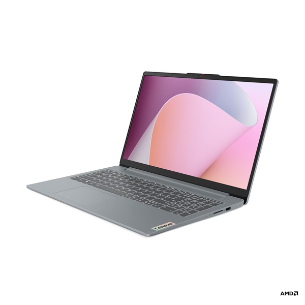 Lenovo IdeaPad Slim 3 15AMN8 15,6"FHD/AMD Ryzen 3-7320U/8GB/512GB/Int.VGA/FreeDOS/szürke laptop