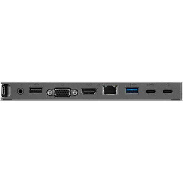 Lenovo ThinkPad 40AU0065EU 65W USB-C Mini Dock fekete dokkoló