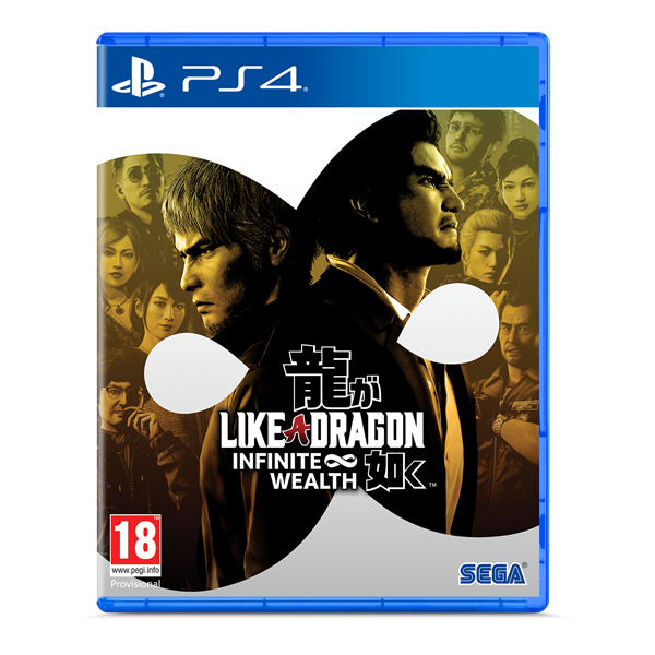 Like a Dragon: Infinite Wealth PS4 játékszoftver