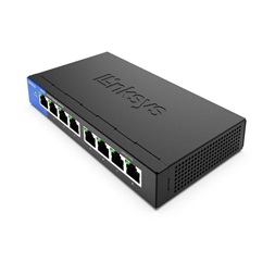 Linksys SMB LGS108 8port 10/100/1000Mbps LAN nem menedzselhető asztali Switch