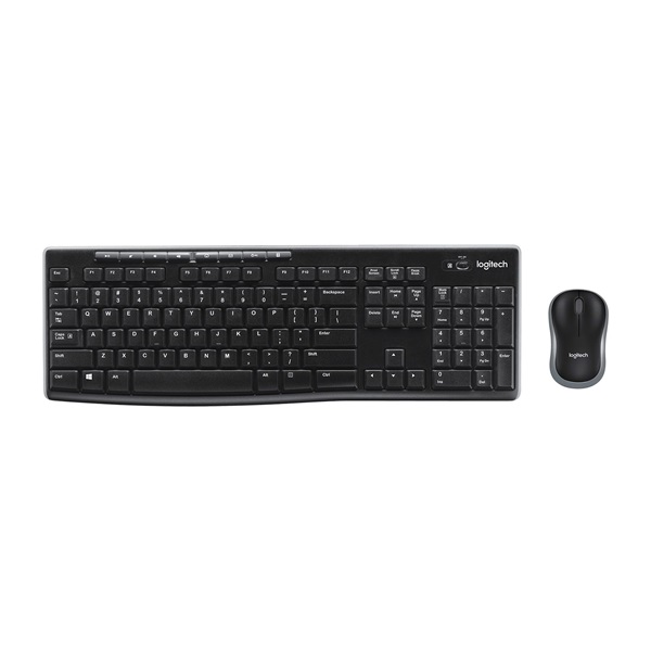 Logitech 920-004508 MK270 US vezeték nélküli fekete billentyűzet és egér