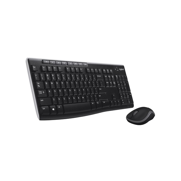 Logitech 920-004508 MK270 US vezeték nélküli fekete billentyűzet és egér