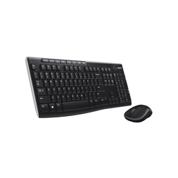 Logitech 920-004508 MK270 US vezeték nélküli fekete billentyűzet és egér