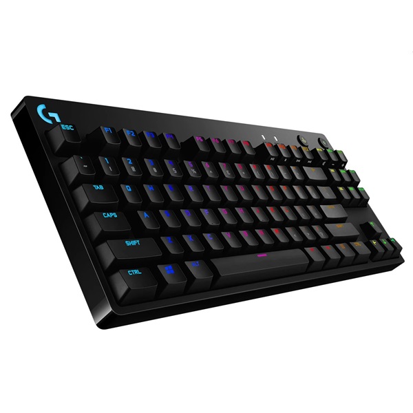 Logitech 920-009426 G Pro UK ENG fekete (GX Blue Clicky switch) gamer billentyűzet