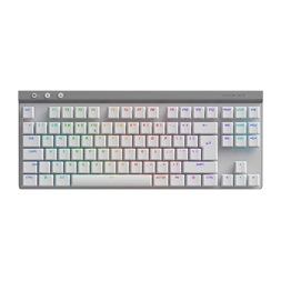 Logitech 920-012539 G515 LIGHTSPEED TKL US fehér vezeték nélküli billentyűzet