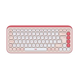 Logitech 920-013073 POP Icon Keys US vezeték nélküli rózsaszín/piszkosfehér billentyűzet